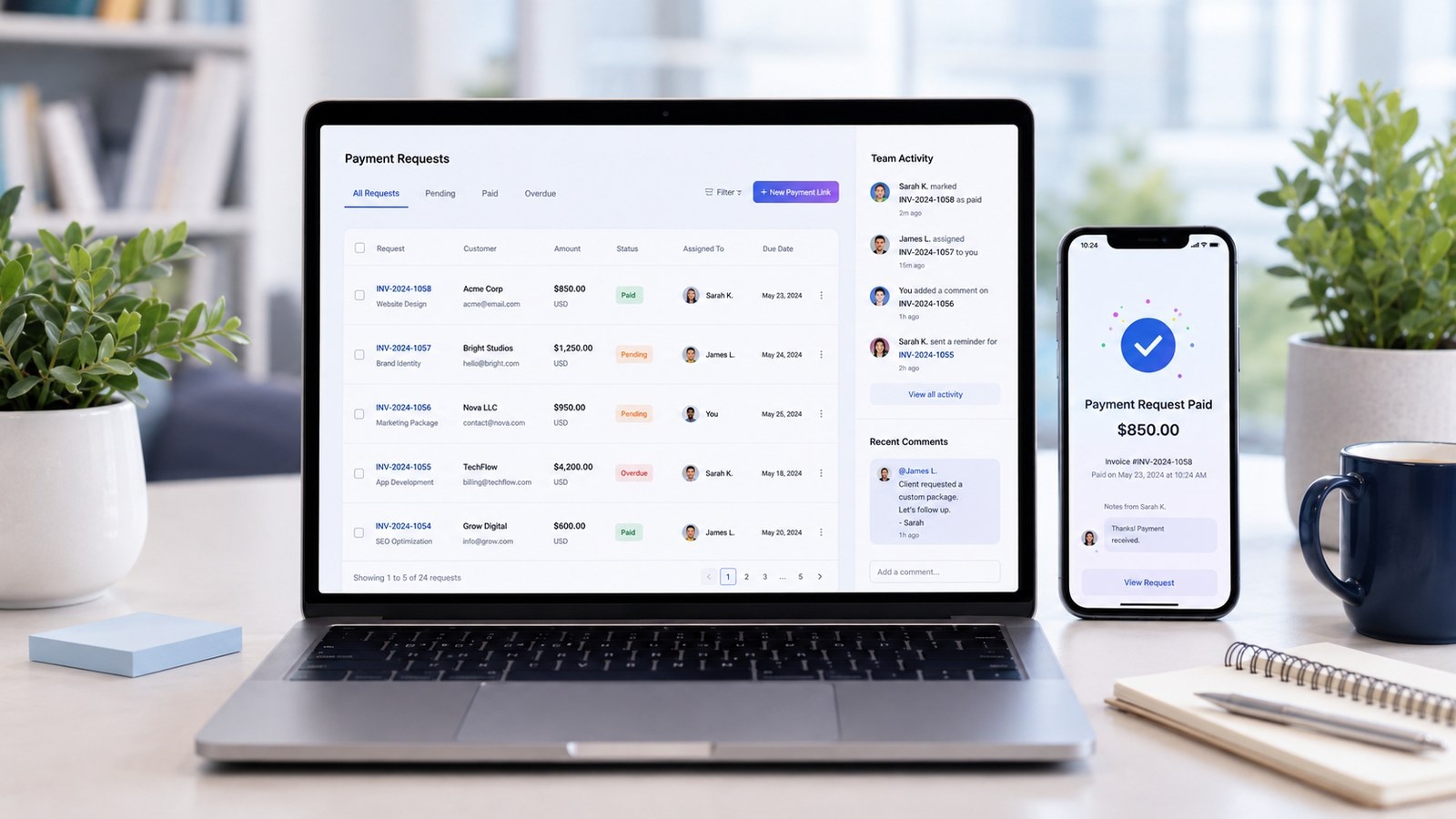 How Payment Link Helps Teams Manage Payment Requests