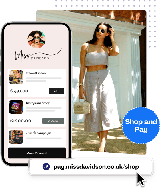 Micro e-commerce landing page - Your online shop