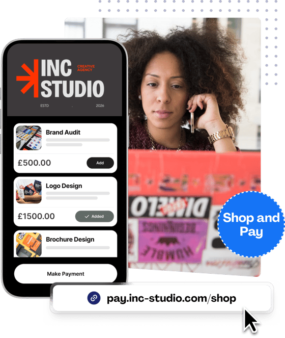 Micro e-commerce landing page - Your online shop