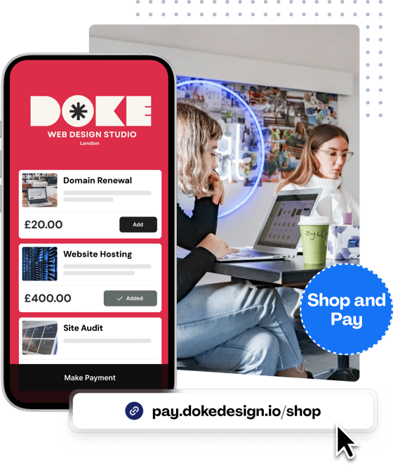 Micro e-commerce landing page Your online shop