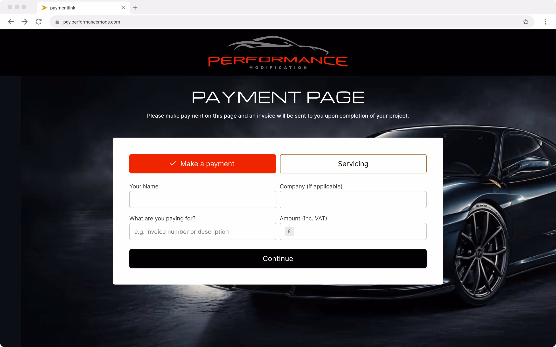 payment-page-performance