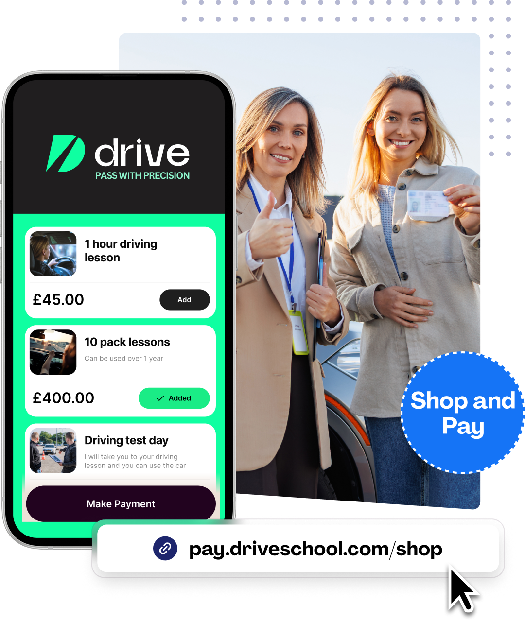 Micro e-commerce landing page - Your online shop