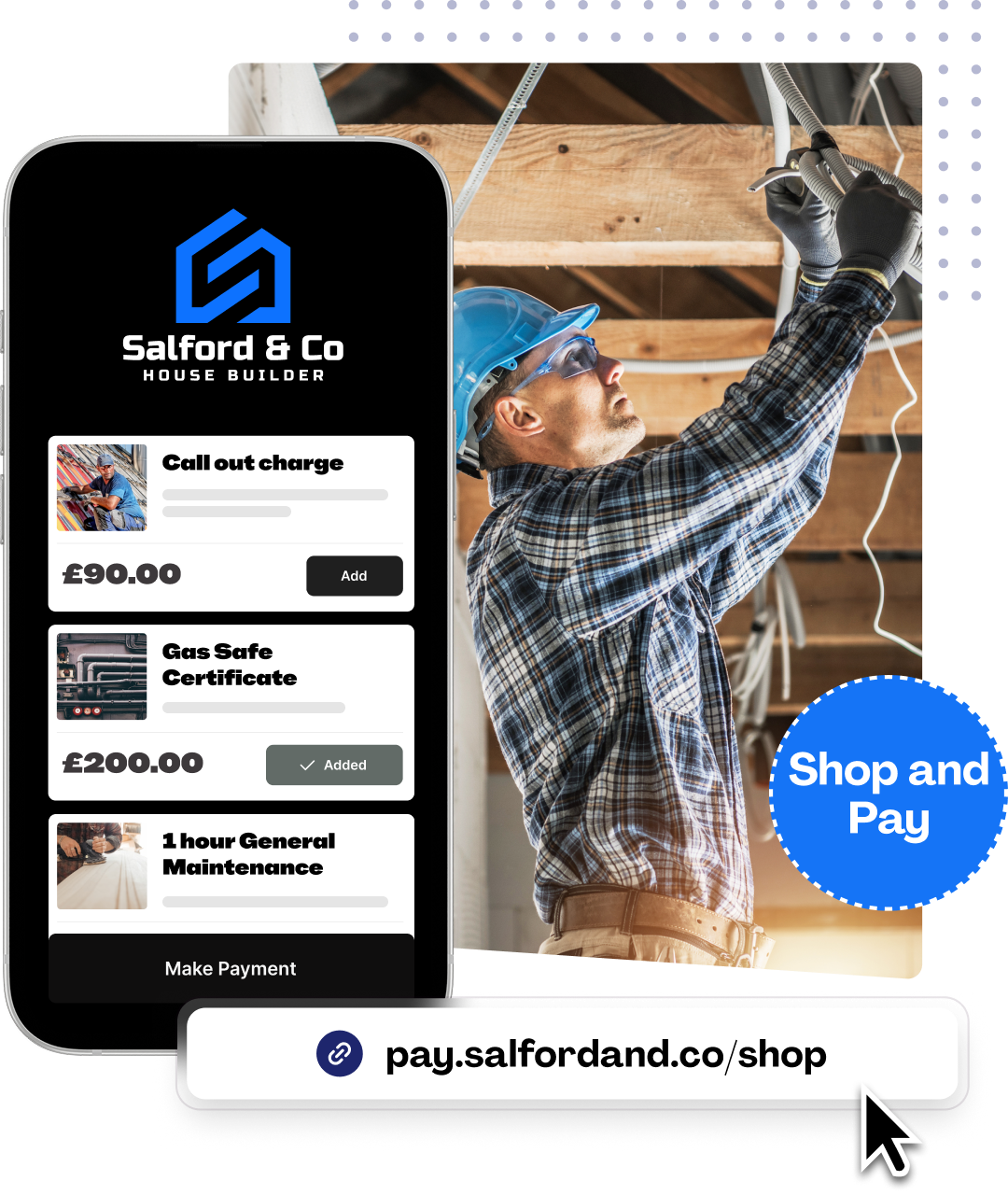 Micro e-commerce landing page - Your online shop